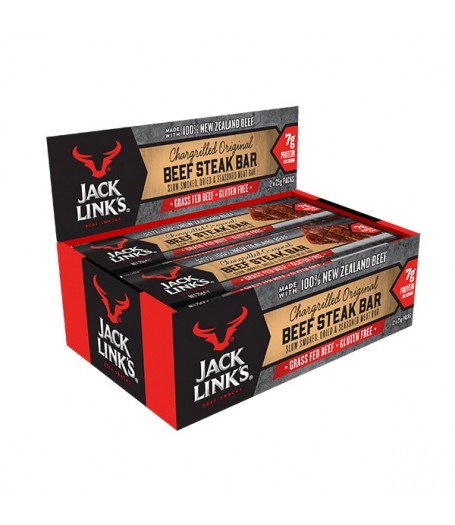 Jack Link's 紐西蘭天然厚切草飼牛扒條‧盒装 (25g x 12)